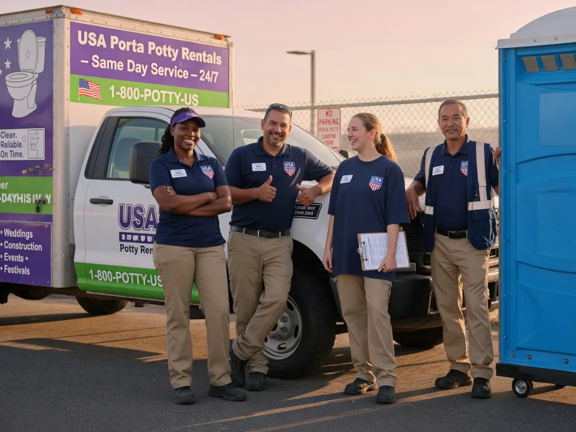 Porta Potty Rental company in Jefferson, SC